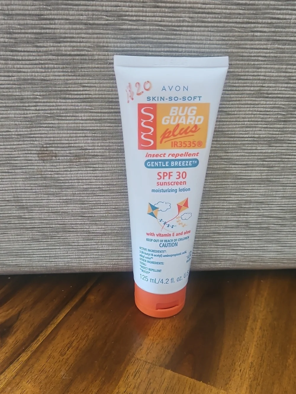 Avon Skin-So-Soft Bug Guard Plus SPF 30 Sunscreen Lotion .